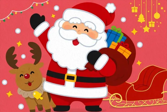 Santa Celebrates in Argyle