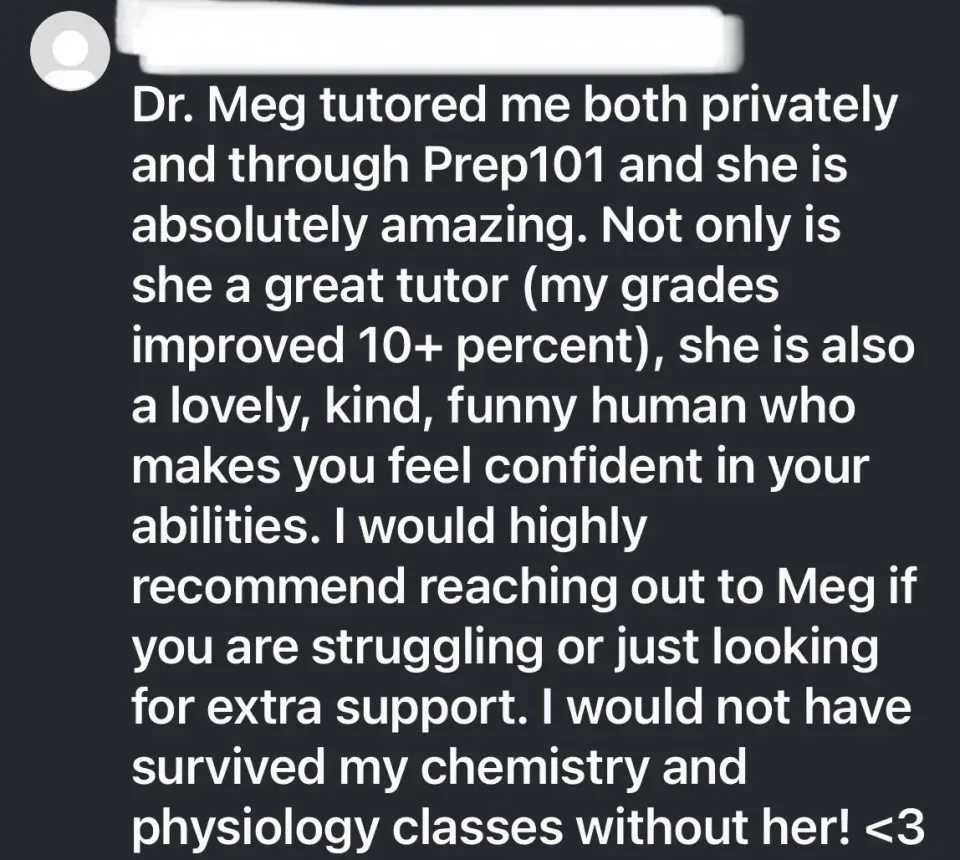 Image from Meg's saved profile