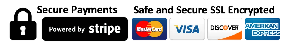 Payments processed by STRIPE