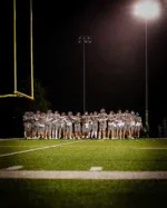 Friday night lights last week at #citywide South Lions win 28/7 over STA