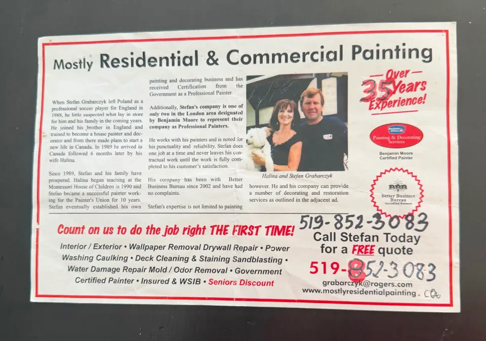 Image from Mostly Residential Painting's saved profile