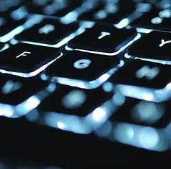 Glowing Keyboard