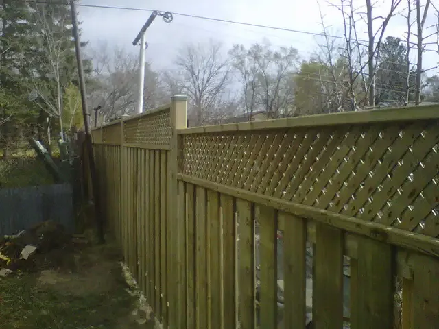 Broken fence posts?  Leaning fence?  Cost efficient service! in Fence, Deck, Railing & Siding in London - Image 9