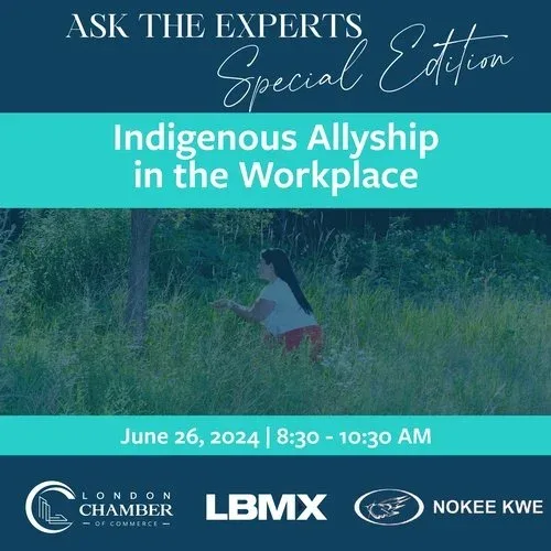 I am Moderating Ask the Experts: Indigenous Allyship in the Workplace
