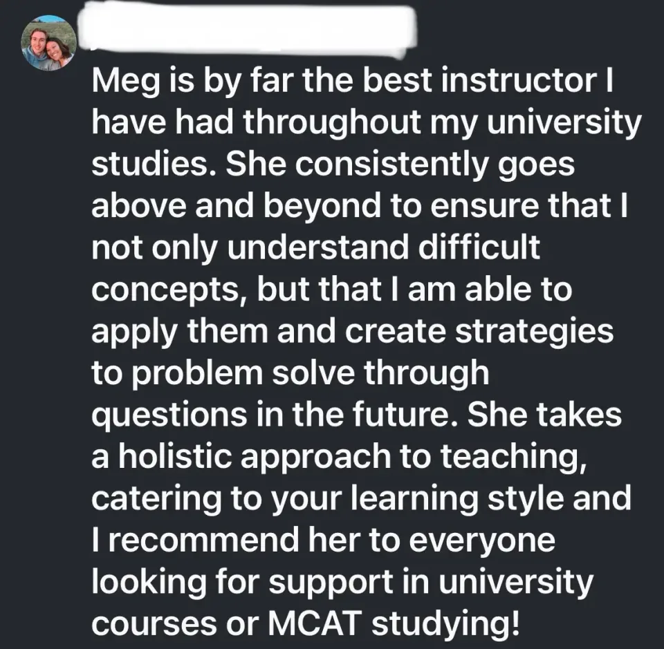 Image from Meg's saved profile