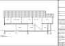 Architectural side cross-section of a custom home.