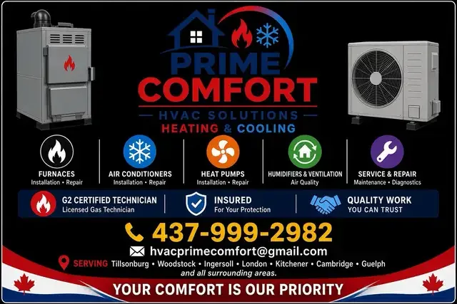 furnace ,Ac installation and water heater installation in Heating, Ventilation & Air Conditioning in London - Image 3