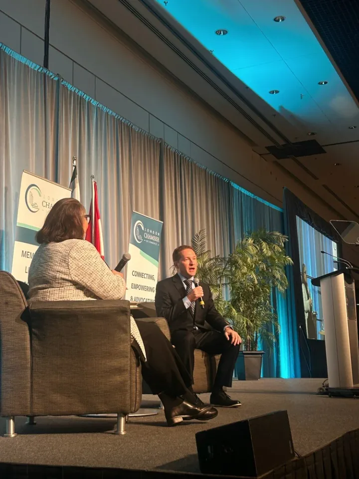 Fireside chat with Mayor Josh Morgan at the 2025 State of the City Address