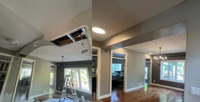 muddying/ tapping/ popcorn removal in Drywall & Stucco Removal in London - Image 2