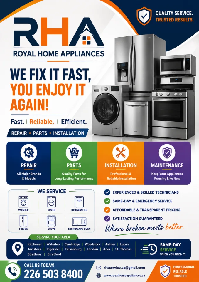 Image from ROYAL HOME APPLIANCES's saved profile